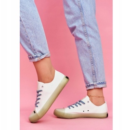 Adidași pentru femei Big Star White FF274256 alb 1