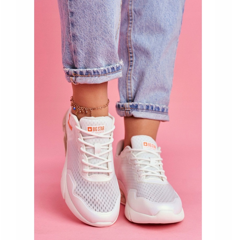 Încălțăminte sport pentru femei Adidași Big Star White FF274945 alb 2