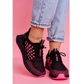 Încălțăminte sport pentru femei Adidași Big Star Negru Fucsia FF274964 roz 2