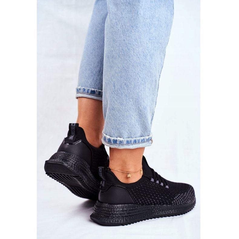 Încălțăminte sport pentru femei Adidași Big Star Black FF274962 negru 2