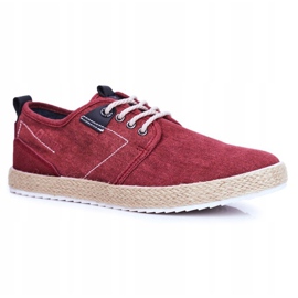 Adidași pentru bărbați Espadrile Big Star Roșu FF174151 roşu 1