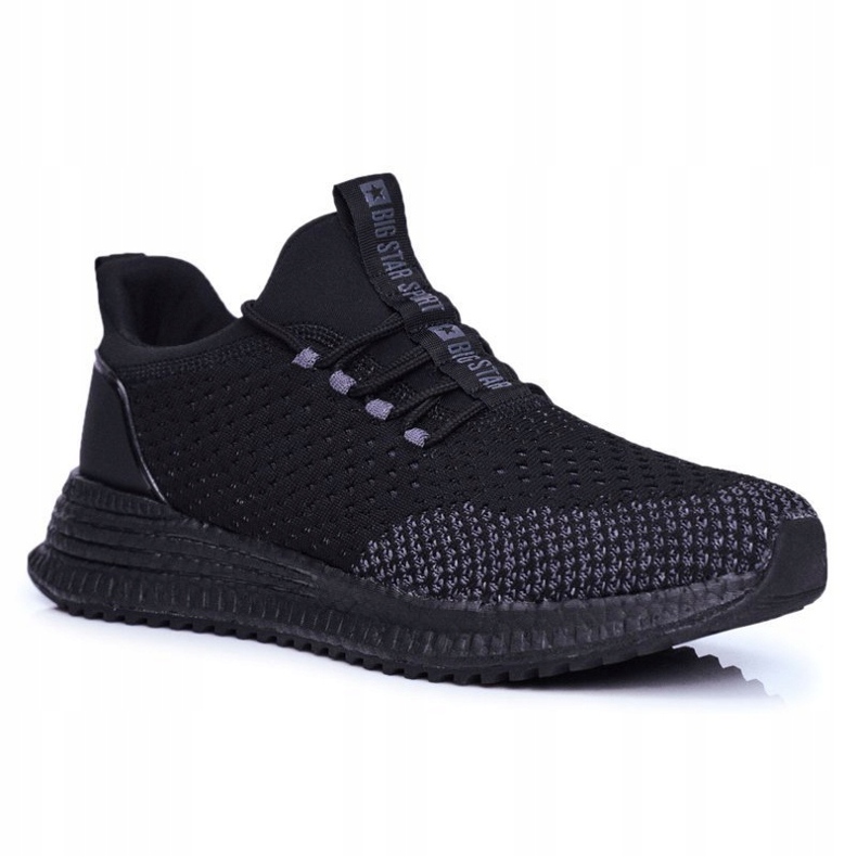 Încălțăminte sport pentru bărbați Big Star Black FF174239 negru 1