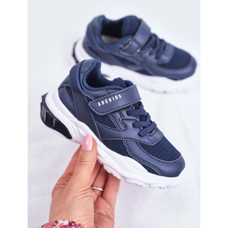 Încălțăminte sport pentru copii Abckids Blue Navy B933204077 albastru marin 2 Încălțăminte sport pentru copii Abckids Blue Navy B933204077 albastru marin 2