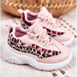 FRROCK Pantofi sport copii Dante roz 2