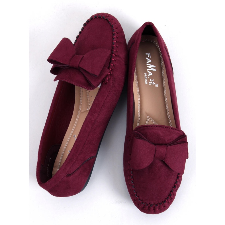 Mocasini dama bordeaux B2020-6 Vin roșu 2 Mocasini dama bordeaux B2020-6 Vin roșu 2