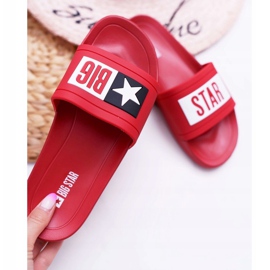 Papuci de damă Big Star Red DD274A267 roșu 1 Papuci de damă Big Star Red DD274A267 roșu 1
