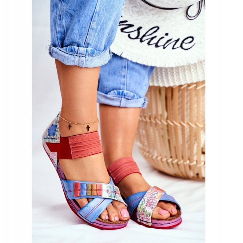 Sandale pentru femei Maciejka Multicolor 03375 Piele 1