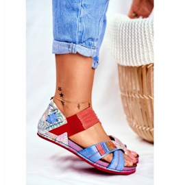 Sandale pentru femei Maciejka Multicolor 03375 Piele 3