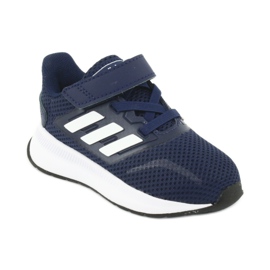 Pantofi Adidas Runfalcon I Jr EG6153 alb albastru marin 1