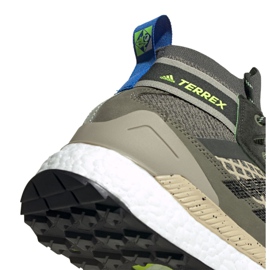Pantofi Adidas Terrex Free Hiker M EF0368 bej verde 2