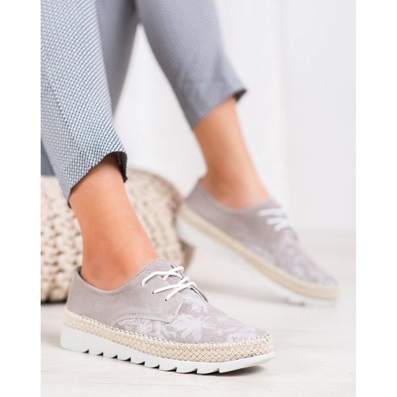 Filippo Pantofi din piele bej 1