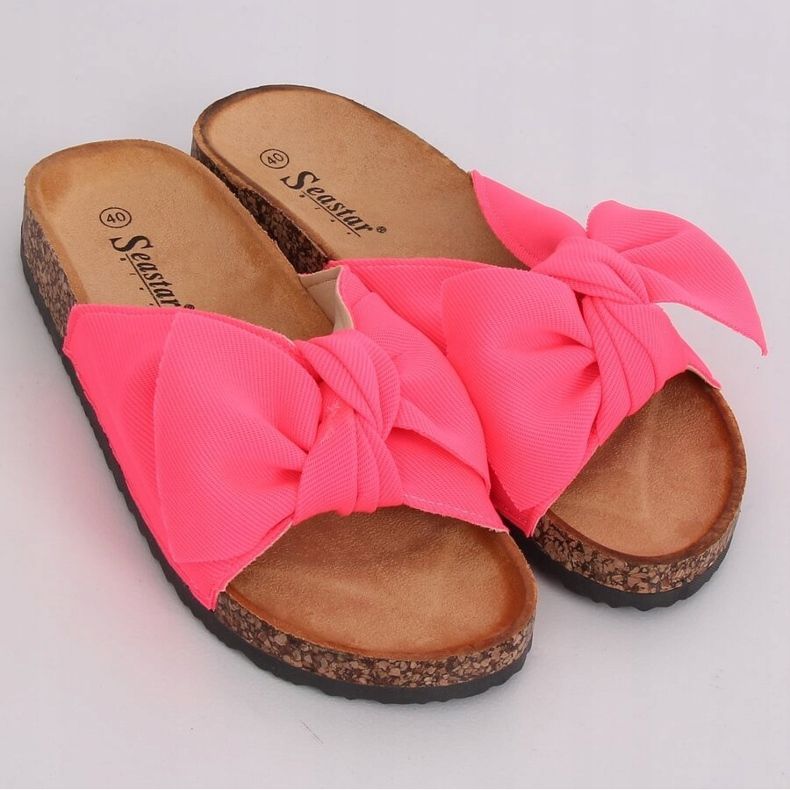 Papuci de talpa fucsia CK108 Fuchsia roz 2 Papuci de talpa fucsia CK108 Fuchsia roz 2