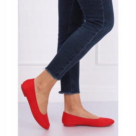 Balerini pentru femei roșii moi NK17P Roșu roşu 1