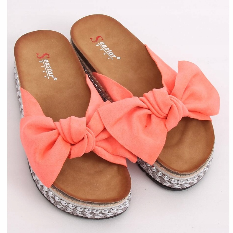 Papuci de coral pentru femei LK29P Coral roz 1