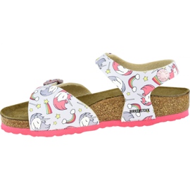 Sandale Birkenstock Rio Plain Bfdd Kids 1015620 roz 1