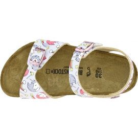 Sandale Birkenstock Rio Plain Bfdd Kids 1015620 roz 2