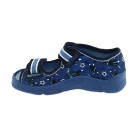 Pantofi pentru copii Befado 969X141 albastru marin albastru 2