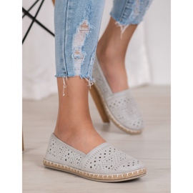 Espadrile aztece MCKEYLOR cu modele aztece maro gri 1