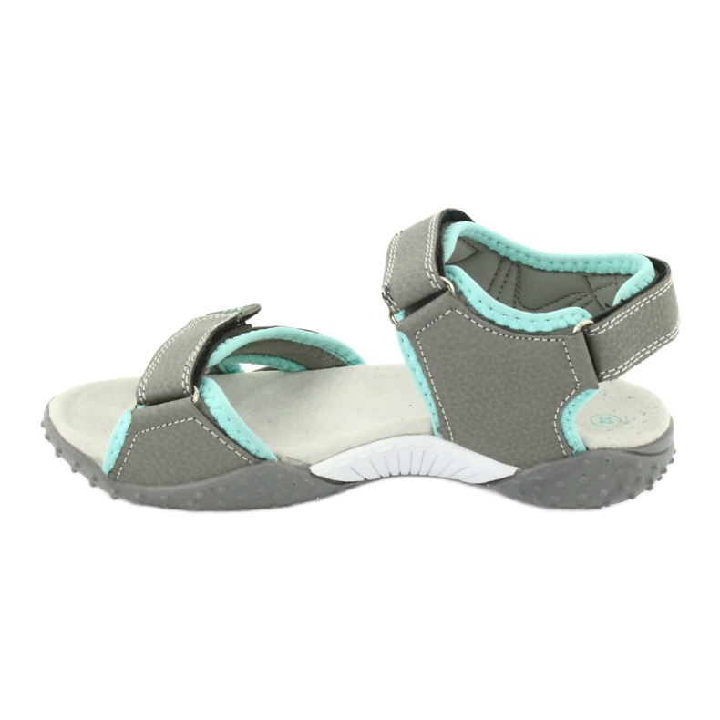 American Club Sandale sport Sandaluri Insert de piele excelentă RL26/20 gri 1 American Club Sandale sport Sandaluri Insert de piele excelentă RL26/20 gri 1