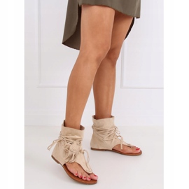 Flip-flops cu partea superioară bej SL1010P Bej 1