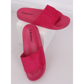 Papuci simpli fucsia CK98 Fuchsia roz 3