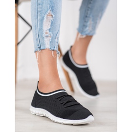 Bella Paris Pantofi sport de alunecare negru 1