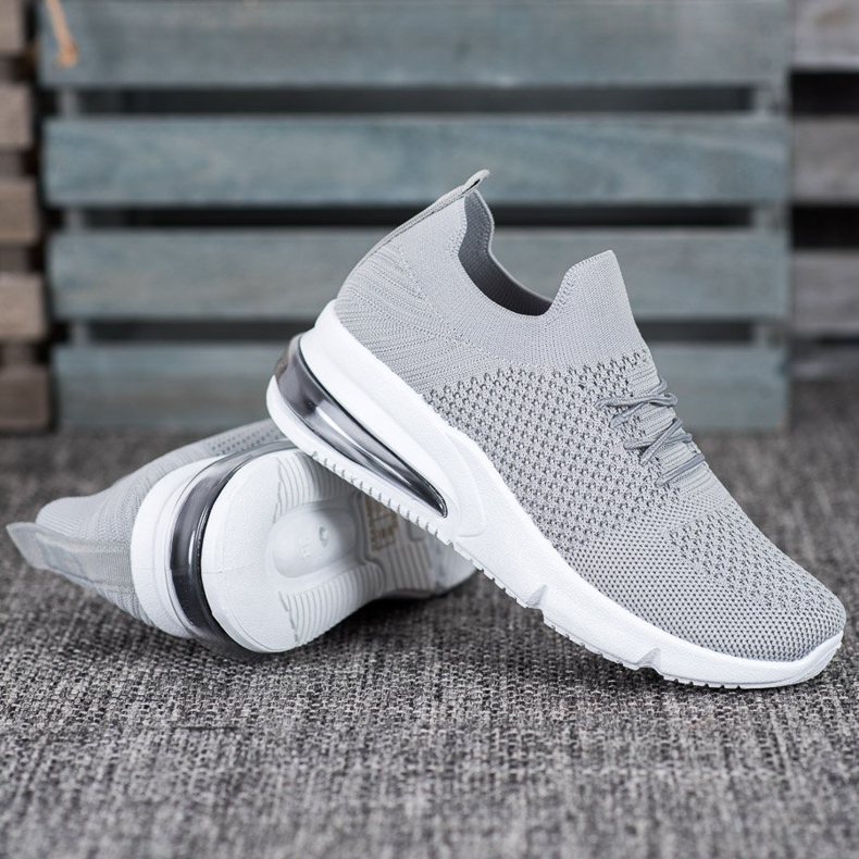 Sweet Shoes Pantofi sport textile gri 1