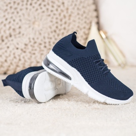 Sweet Shoes Pantofi sport textile albastru 1