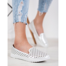 Renda Lorzi eleganți cu cristale gri 1