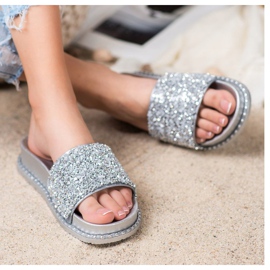 Papuci pe platforma VINCEZA gri 1