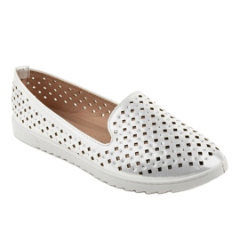 Adidași cu deschidere albastră DY-08 gri 1