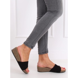 Papuci negri G186P negri negru 1 Papuci negri G186P negri negru 1