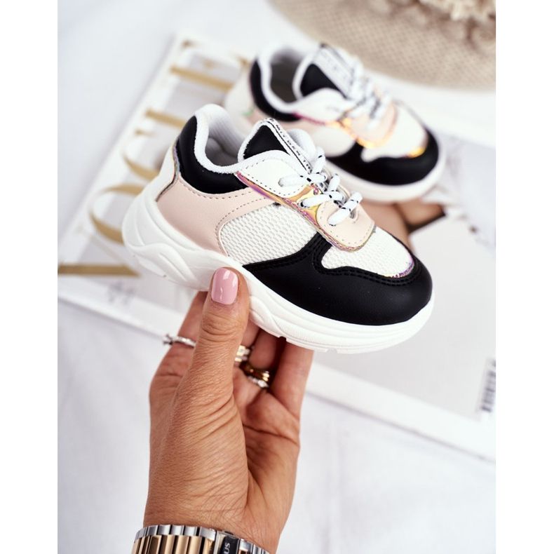 FRROCK Pantofi sport pentru copii negri Matylda negru multicolor 2