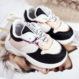 FRROCK Pantofi sport pentru copii negri Matylda negru multicolor 1