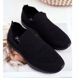 EVE Pantofi sport pentru copii negri Bobi negru 1