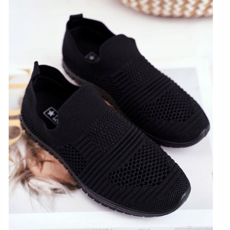 EVE Pantofi sport pentru copii negri Bobi negru 1