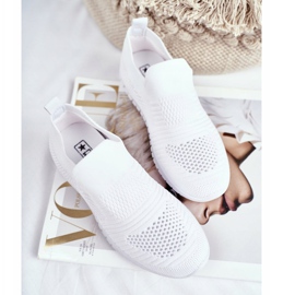 EVE Pantofi sport pentru copii albi Bobi 2