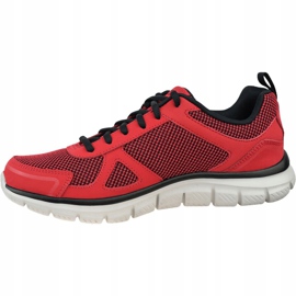 Pantofi Skechers Track-Bucolo M 52630-RDBK roșu 1