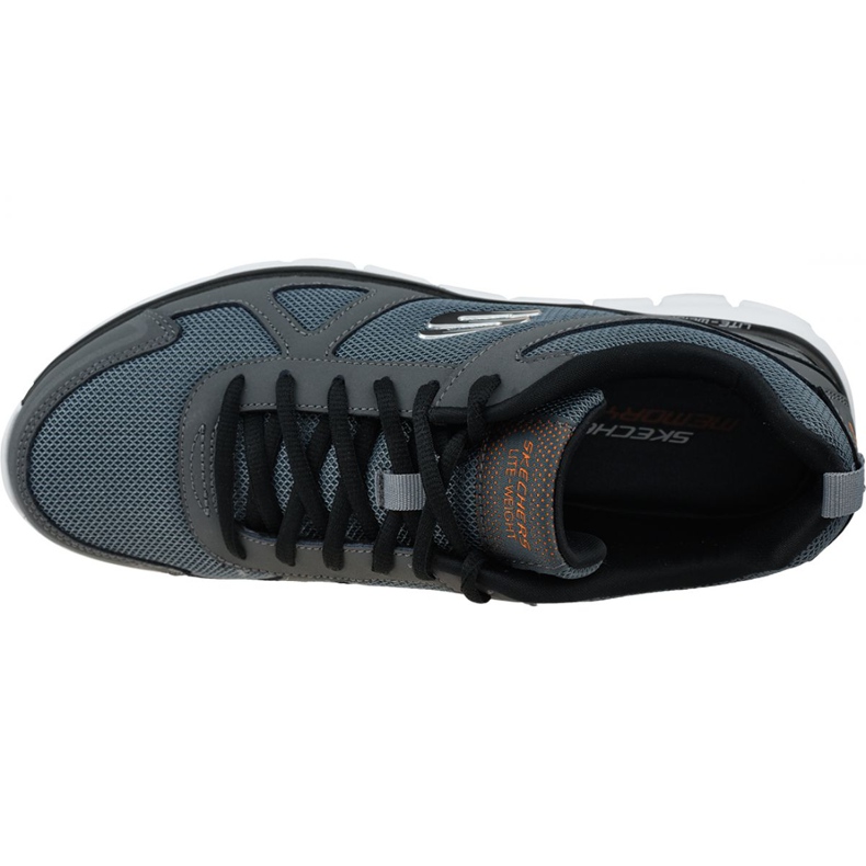 Skechers Track-Scloric M 52631-CCBK gri 2 Skechers Track-Scloric M 52631-CCBK gri 2