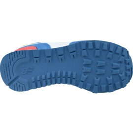 Pantofi New Balance Jr YV574SCF alb albastru 3