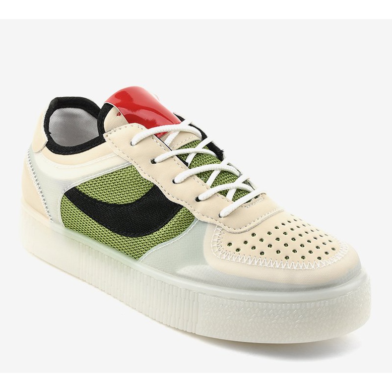 Pantofi sport verzi adidași LA51P multicolor verde 1