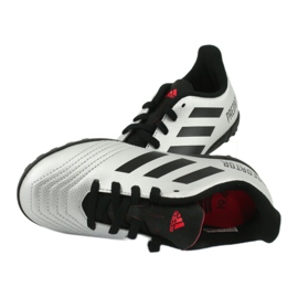 Ghete de fotbal Adidas Predator 19.4 Tf Jr G25825 argint 5