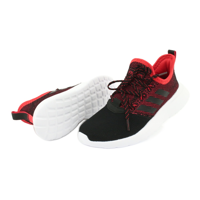 Pantofi Adidas Lite Racer Rbn Jr F36783 negru roșu 4