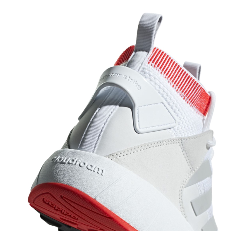 Pantofi Adidas Questarstrike Mid M G25775 alb roșu gri 5