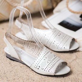 Goodin Sandale argintii strălucitoare gri 1 Goodin Sandale argintii strălucitoare gri 1