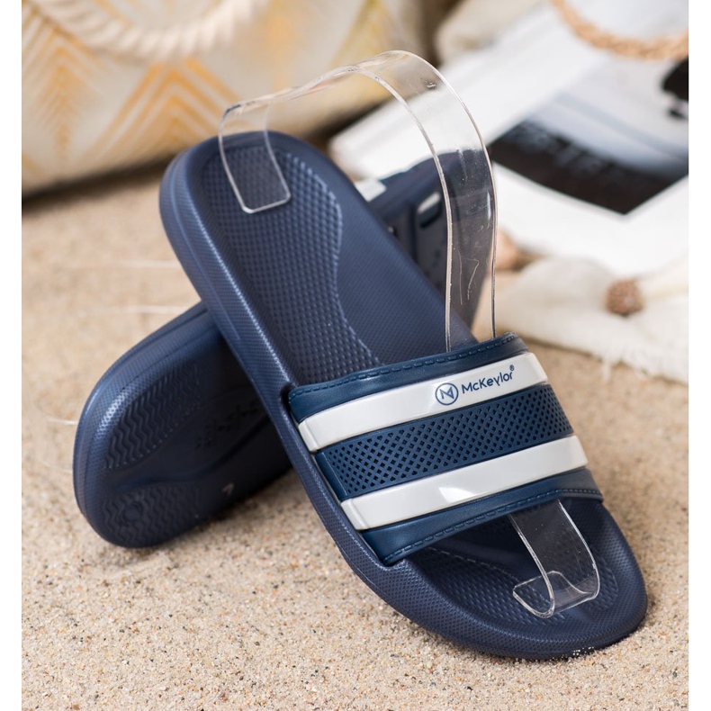 Papuci sport MCKEYLOR albastru 1