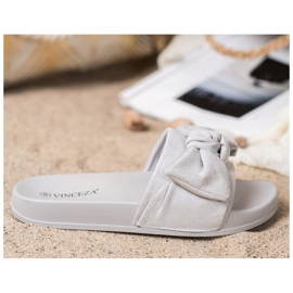 Papuci VINCEZA cu arc gri 2