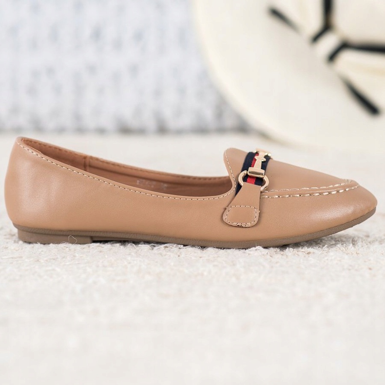 Clowse Lorzi la modă cu piele ecologică maro 2