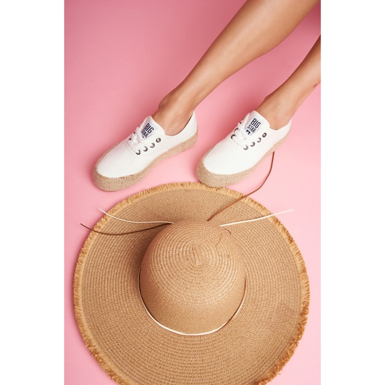 Espadrile pentru femei Big Star White FF274143 alb 2 Espadrile pentru femei Big Star White FF274143 alb 2