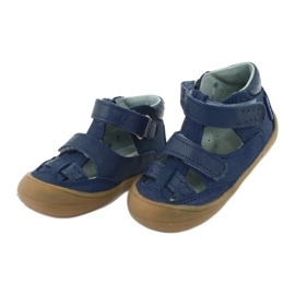 Sandale napi băieți Mazurek 1187 bleumarin albastru marin 2